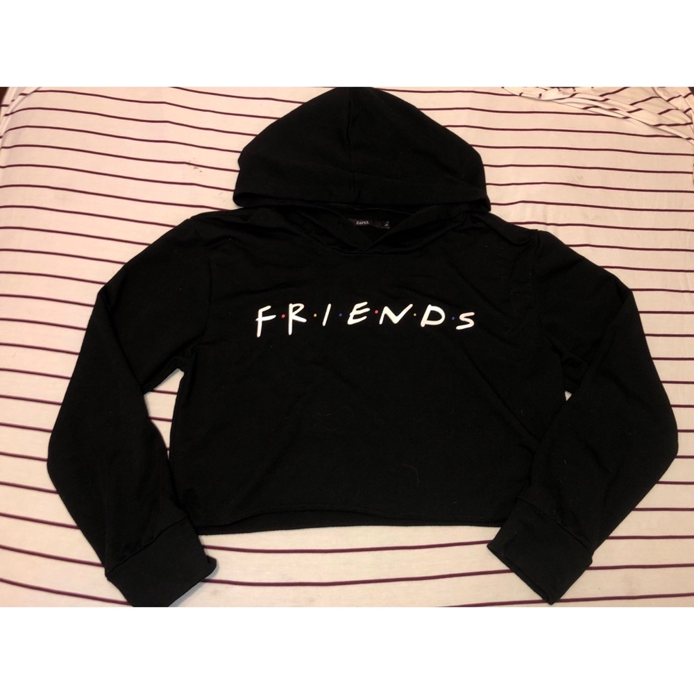 Friends Cropped Hoodie